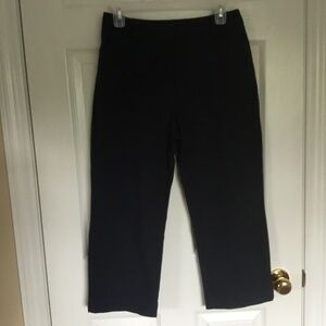 Deep Navy Capris